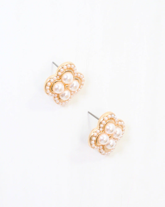 Caroline Hill | Lindell Pearl Stud Earrings