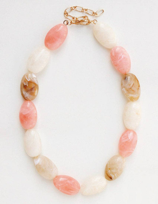 Blush & Mocha Harmony Necklace