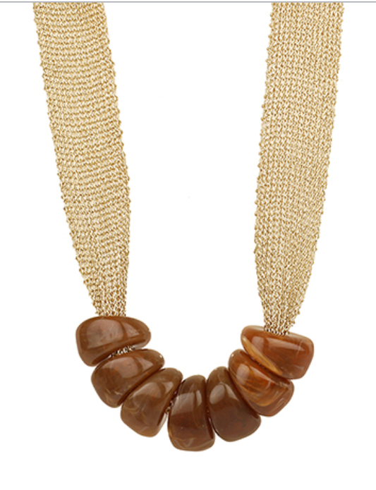 Brown Bead Necklace